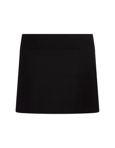 Shop Diesel O-dixy Logo Detailed Mini Skirt In Black