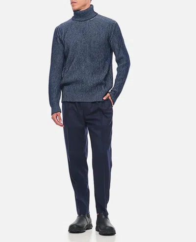 Apc Pieter Wool Trousers In Brown