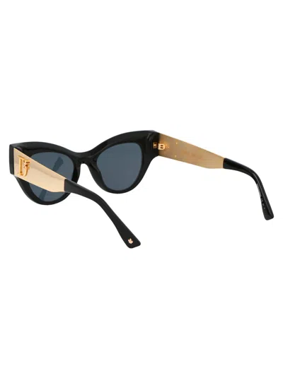 Dsquared2 Cat-eye Sunglasses In 807/ir Black