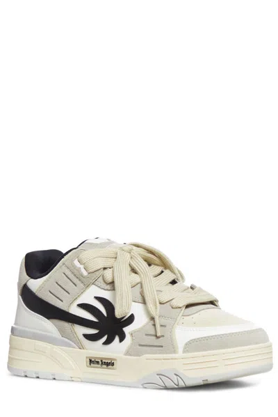 Shop Palm Angels Palm Patch Low-top Sneakers In Bianco