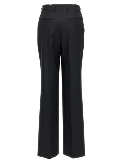 Shop Dries Van Noten Pleat Detailed Portia Pants In Black