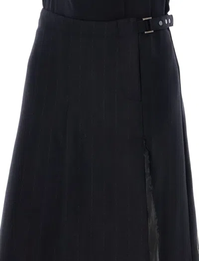 Shop Our Legacy Clasp Skirt In Maitre Black