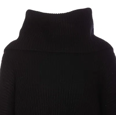 Shop Pinko Sphynx Roll Neck Knitted Jumper In Black