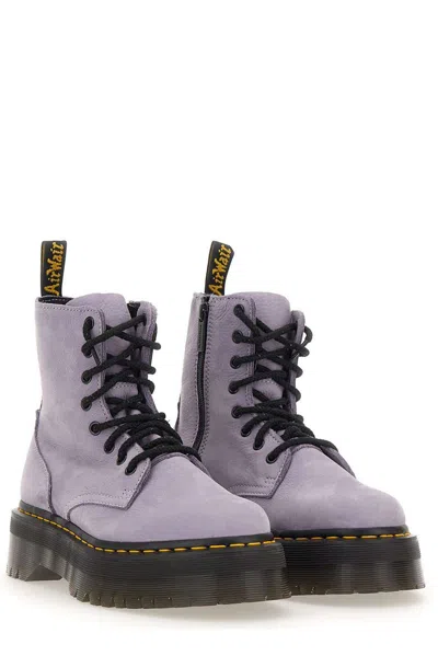 Dr. Martens' Herren Jadon Iii Buttersoft Leder Plateaustiefel In Lavender Frost Buttersoft