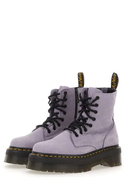 Dr. Martens' Herren Jadon Iii Buttersoft Leder Plateaustiefel In Lavender Frost Buttersoft