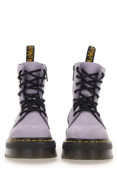 Dr. Martens' Herren Jadon Iii Buttersoft Leder Plateaustiefel In Lavender Frost Buttersoft