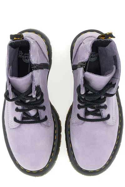 Dr. Martens' Herren Jadon Iii Buttersoft Leder Plateaustiefel In Lavender Frost Buttersoft