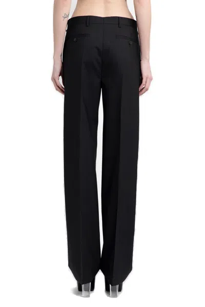 Rick Owens Dietrich High Waist Tailored Trousers In Black
