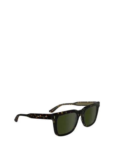 Shop Calvin Klein Sunglasses In Brown