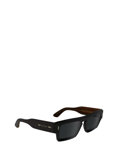 Shop Calvin Klein Sunglasses In Black