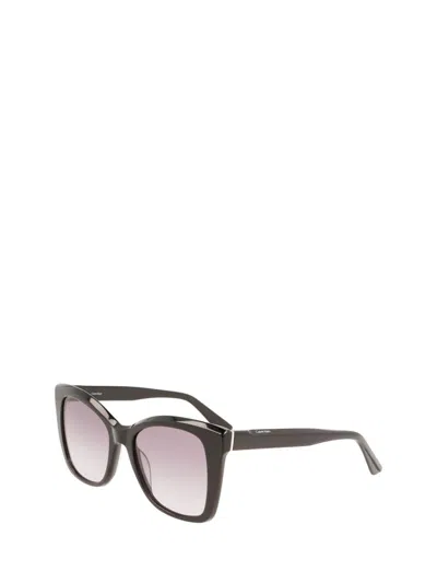 Shop Calvin Klein Sunglasses In Black