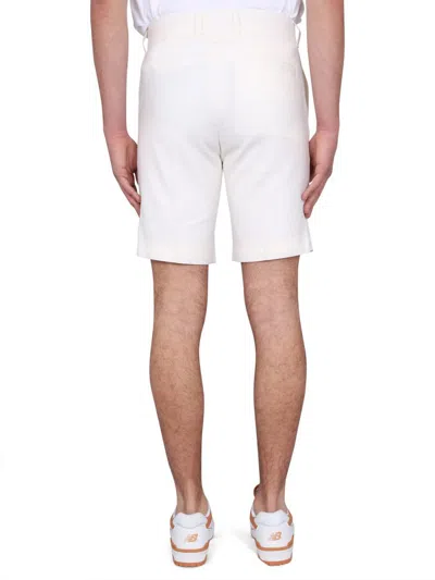 Shop Casablanca Tailored Bermuda In White