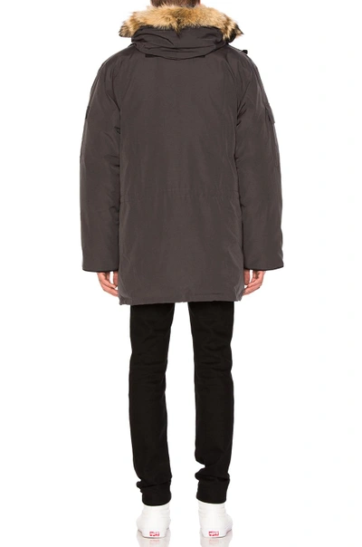 Shop Canada Goose Expedition Parka In Gray In Graphite
