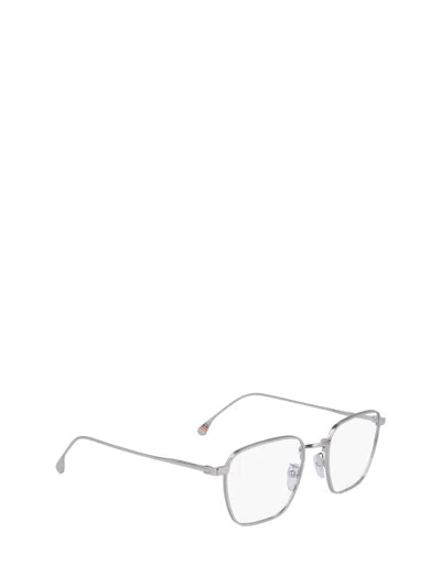 Shop Paul Smith Eyeglasses In Shiny Silver