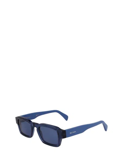 Shop Paul Smith Sunglasses In Transparent Blue