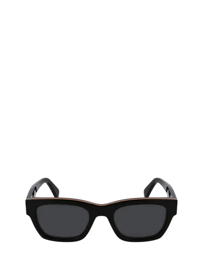 Paul Smith Kennet Geometric Sunglasses, 54mm In Black Multistripes