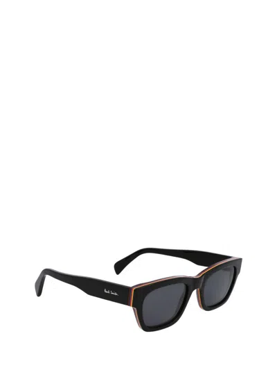 Paul Smith Kennet Geometric Sunglasses, 54mm In Black Multistripes