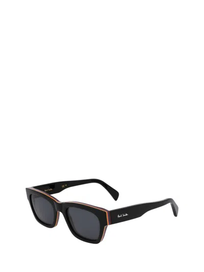 Paul Smith Kennet Geometric Sunglasses, 54mm In Black Multistripes
