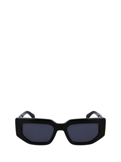 Paul Smith Kennet Geometric Sunglasses, 54mm In Black