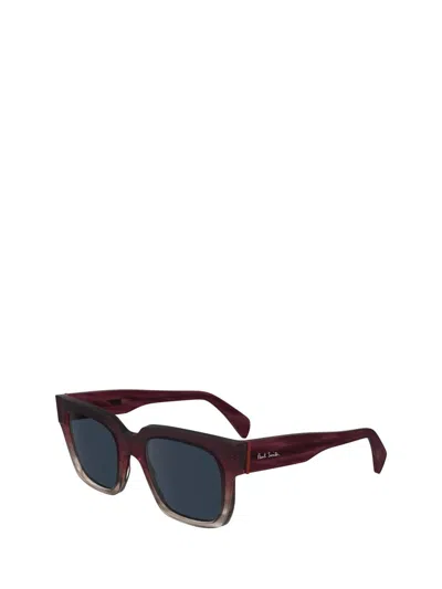 Shop Paul Smith Sunglasses In Burgundy / Nude