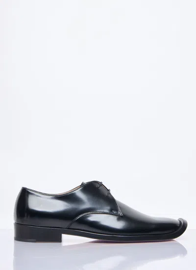 Bottega Veneta Comma Lace-up In Black