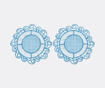 Themis Z Table Linens Light Blue Uni In Light Blue