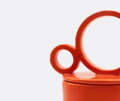 C'era Fragrance Aria Cup Circular-handle Candle In Orange