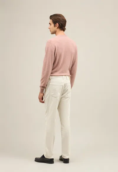 BOGLIOLI GARMENT DYED CORDUROY 5-POCKET TROUSERS 