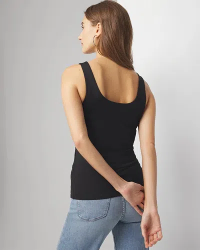 White House Black Market Reversible Tank Top In Black