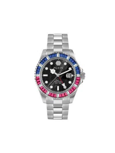 Philipp Plein Gmt-i Challenger Baguettes 44mm In Schwarz