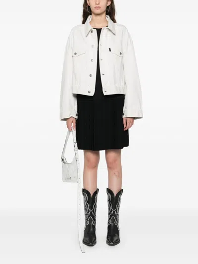 Haikure Denim Jacket In Weiss