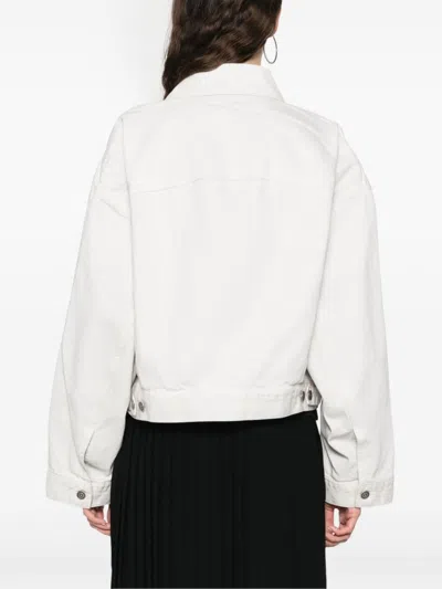 Haikure Denim Jacket In Weiss