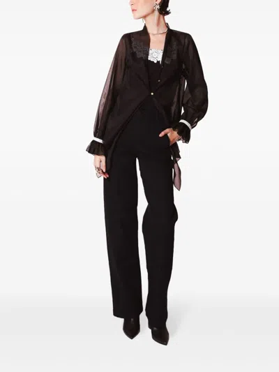 Lethicia Bronstein Cristiane Trousers In Schwarz