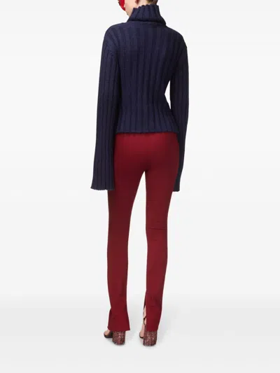 Area High-neck Sweater In Blau