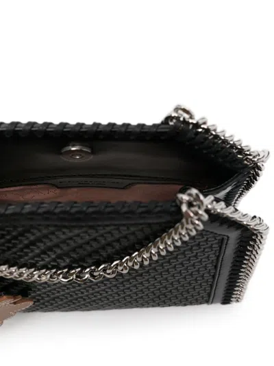 Shop Stella Mccartney Mini Falabella Tote Bag In Schwarz