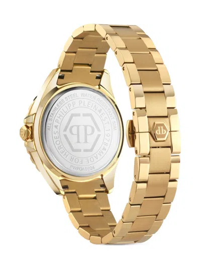 Philipp Plein Plein Heaven Crystal Watch In Grün