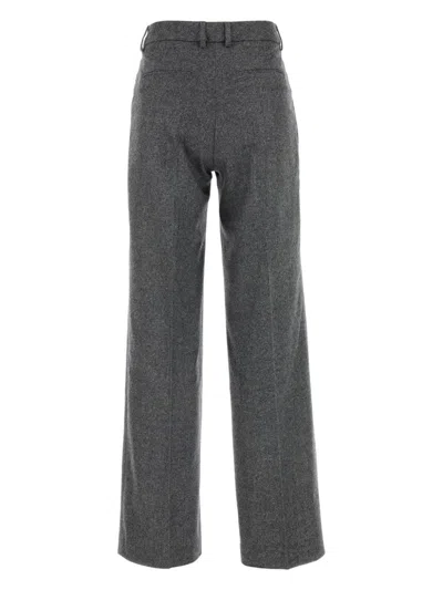 Pt Torino Lola Wool And Cashmere Flanel Fabcy In Grau