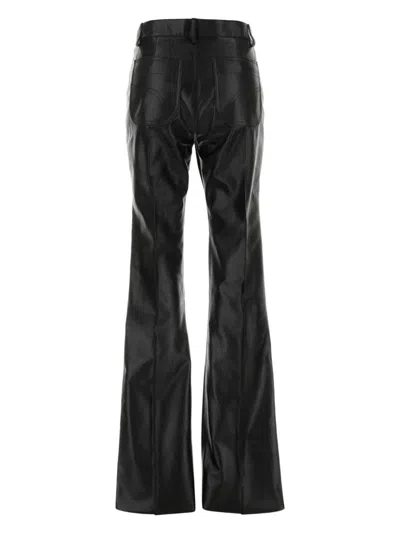 Tom Ford Grain Lux Goat Leather Pants With Patch Pockets In Schwarz