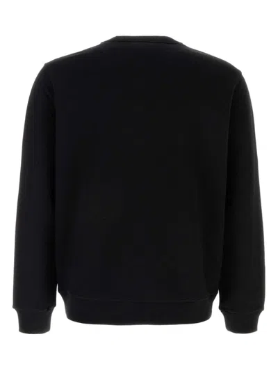 Burberry Burlow Logo Cotton Jersey Sweatshirt In Black