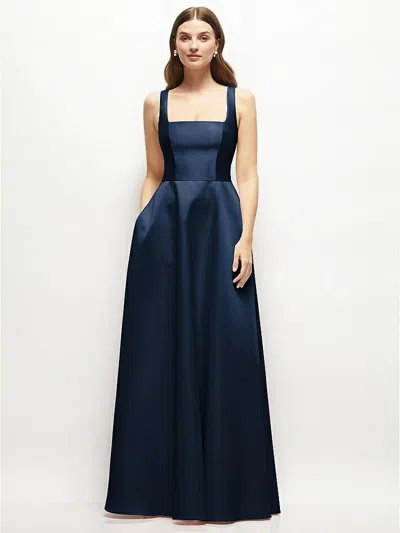 Dessy Collection Sleeveless Satin Gown