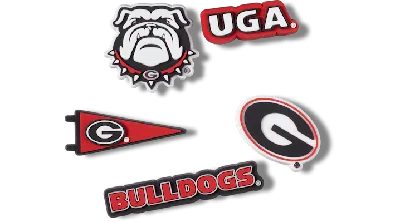 Jibbitz University Of Georgia 5 Pack