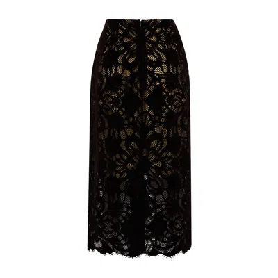 La Doublej Pencil Skirt In Vaudeville Brown