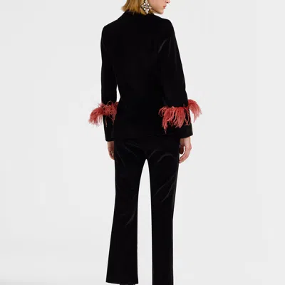 La Doublej 24/7 Pants In Solid Black