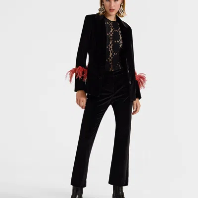 La Doublej 24/7 Pants In Solid Black