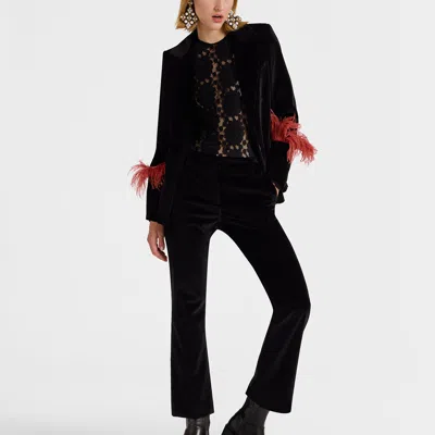 La Doublej 24/7 Pants In Solid Black