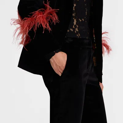 La Doublej 24/7 Pants In Solid Black