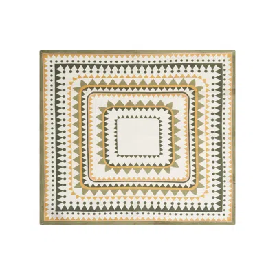 La Doublej Large Napkins Set Of 2 In Doric Placée Light Green