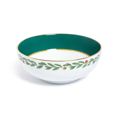 Shop La Doublej Serving Bowl In Libellula Green