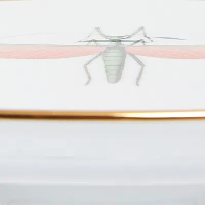 La Doublej Libellula Cake Stand In Libellula Green