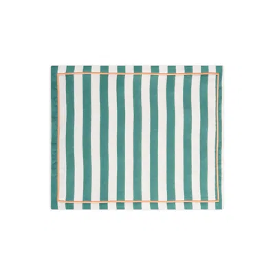 La Doublej Placemat Set Of 2 In Riviera Green